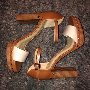 Cute Antonio Melani studded block heels!